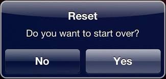 I Am No Longer Afraid to Hit the Reset Button